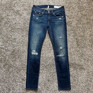 Rag & Bone Women’s Distressed Capri